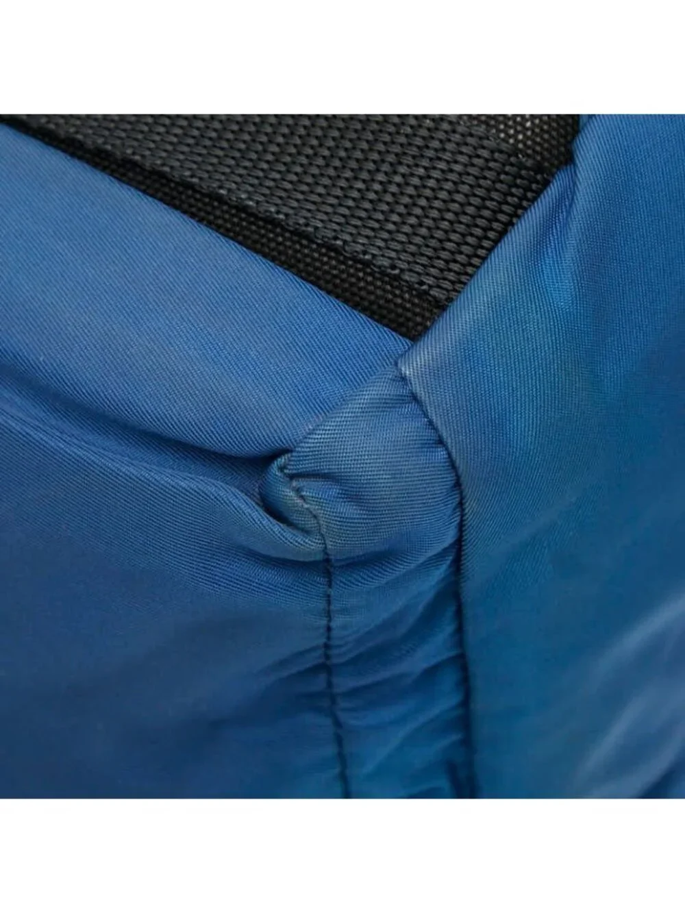 Prada Backpack Blue Black Nylon